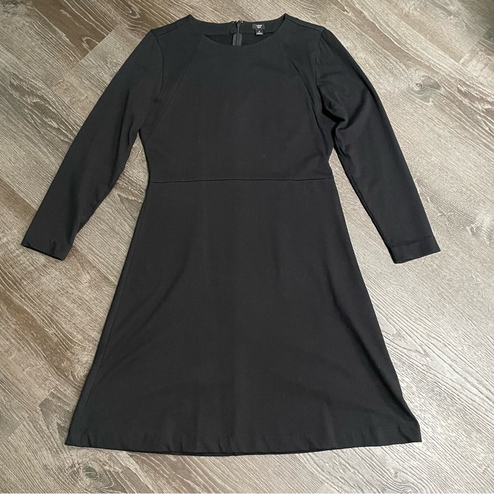 J Crew black dress